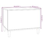 Table basse Chêne fumé 60x44,5x45 cm Bois d'ingénierie – Image 8