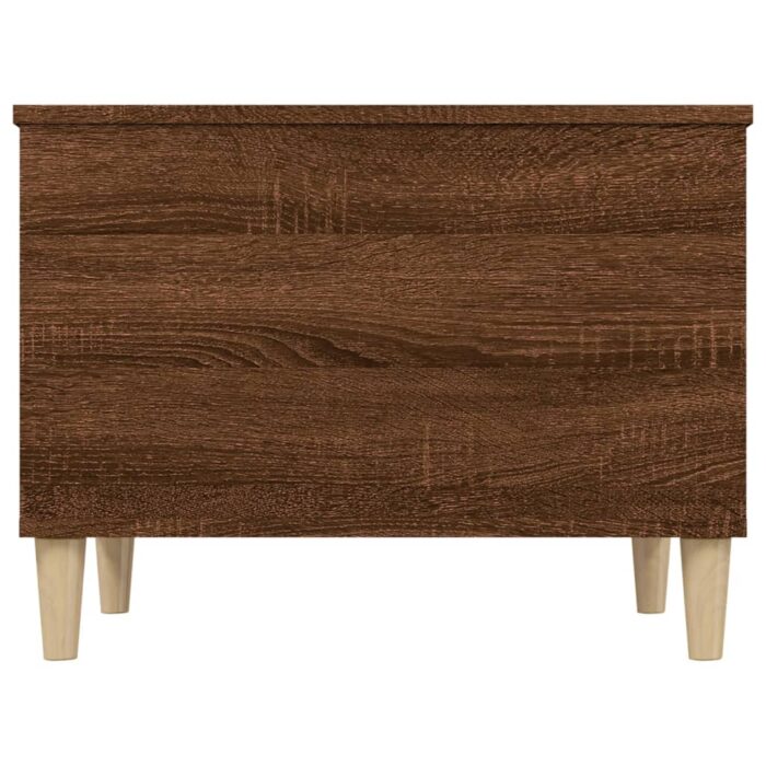 Table basse Chêne marron 60x44,5x45 cm Bois d'ingénierie – Image 5