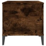 Table basse Chêne fumé 90x44,5x45 cm Bois d'ingénierie – Image 6