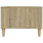 Table basse Chêne sonoma 90x50x36,5 cm Bois d'ingénierie – Image 6