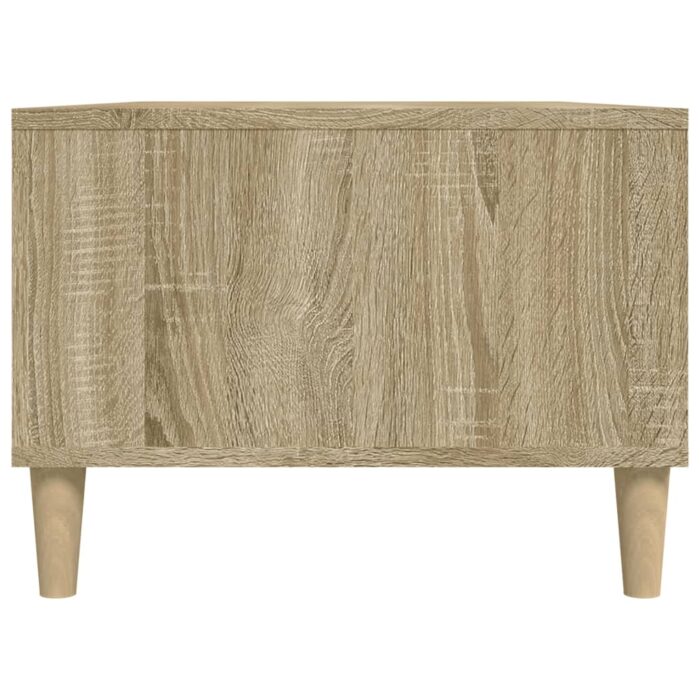 Table basse Chêne sonoma 90x50x36,5 cm Bois d'ingénierie – Image 6