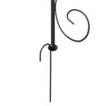 Arche de jardin Noir Ø180x255 cm Acier – Image 4