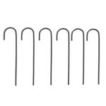 Arche de jardin Noir Ø180x255 cm Acier – Image 5