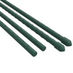 Piquets pour plantes de jardin 30 pcs vert 115 cm acier – Image 3