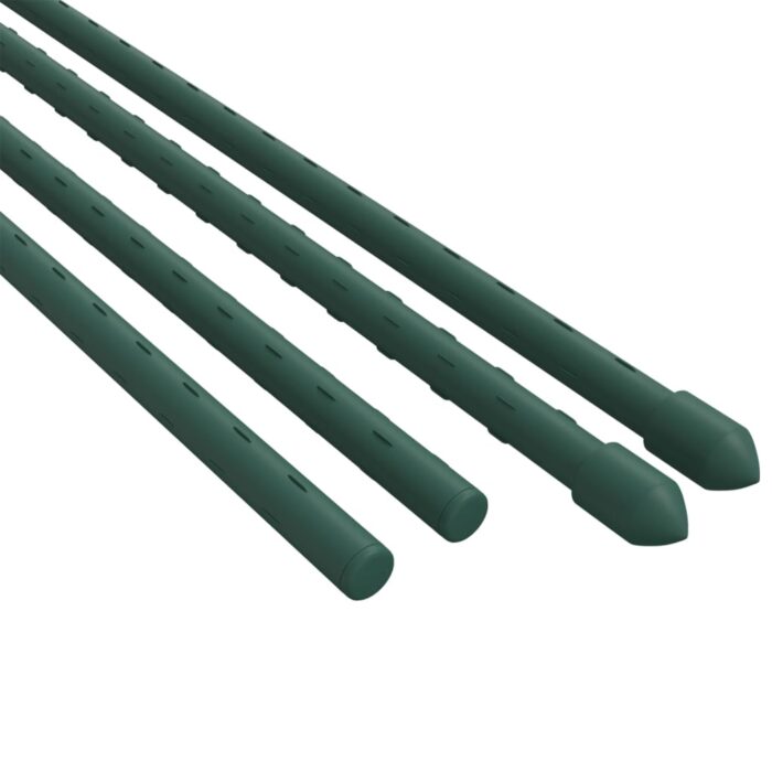 Piquets pour plantes de jardin 30 pcs vert 115 cm acier – Image 3