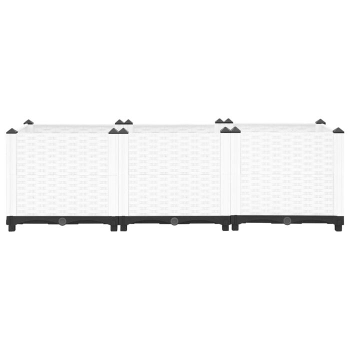 Lit surélevé 120x40x38 cm Polypropylène – Image 3