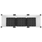 Lit surélevé 120x40x38 cm Polypropylène – Image 5