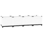 Lit surélevé 160x40x38 cm Polypropylène