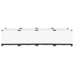 Lit surélevé 160x40x38 cm Polypropylène – Image 3