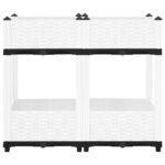 Lit surélevé 80x40x71 cm Polypropylène – Image 2