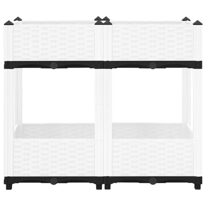 Lit surélevé 80x40x71 cm Polypropylène – Image 2