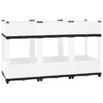 Lit surélevé 120x40x71 cm Polypropylène