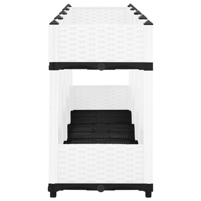 Lit surélevé 160x40x71 cm Polypropylène – Image 3