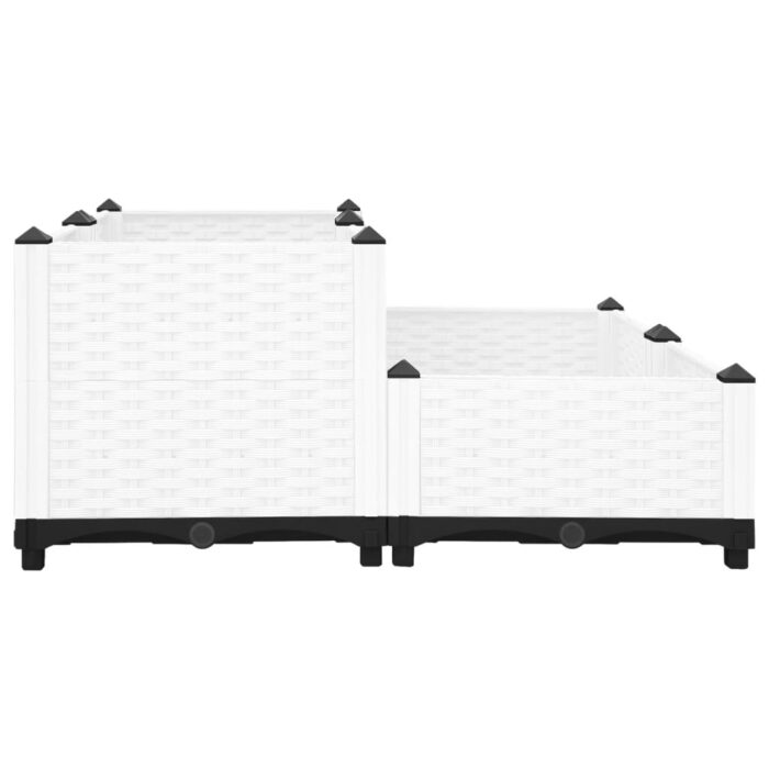 Lit surélevé 80x80x38 cm Polypropylène – Image 3