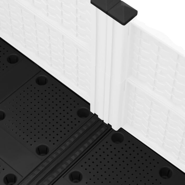 Lit surélevé 80x80x38 cm Polypropylène – Image 3