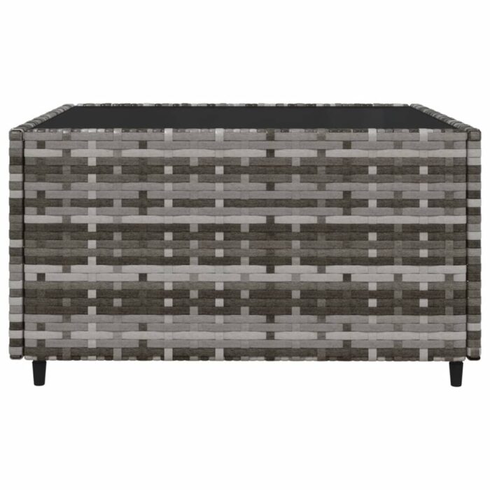 VXL8720845672676_g_en_hd_7.jpg Salon de jardin 4 pcs avec coussins Gris Résine tressée – Image 7