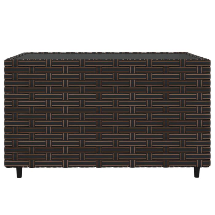 VXL8720845673130_g_en_hd_7.jpg Salon de jardin 4 pcs avec coussins Marron Résine tressée – Image 7