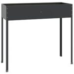 Jardinières 2 pcs Anthracite Acier galvanisé – Image 3