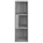 Armoire d'angle Sonoma gris 33x33x100 cm Bois d'ingénierie – Image 3