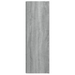 Armoire d'angle Sonoma gris 33x33x100 cm Bois d'ingénierie – Image 4