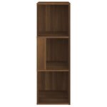 Armoire d'angle Chêne marron 33x33x100 cm Bois d'ingénierie – Image 3
