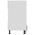 Armoire à four Sonoma gris 60x46x81,5 cm Bois d'ingénierie – Image 4