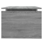 Table basse Sonoma gris 68x50x38 cm Bois d'ingénierie – Image 4