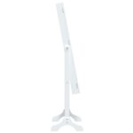 Miroir sur pied blanc 34x37x146 cm – Image 4