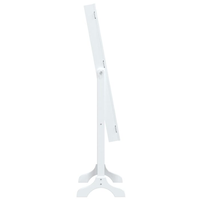 Miroir sur pied blanc 34x37x146 cm – Image 4