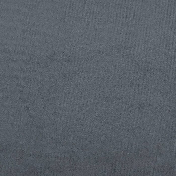 Fauteuil Gris foncé 62x79x79 cm Velours – Image 5