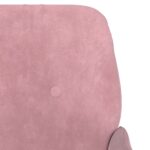 Fauteuil Rose 62x79x79 cm Velours – Image 4