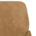 Fauteuil Marron 62x79x79 cm Velours – Image 4