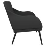 Banc Noir 110x76x80 cm Similicuir – Image 2