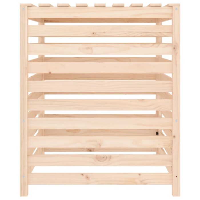 Composteur 82,5x82,5x99,5 cm Bois massif de pin – Image 5