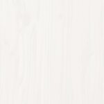 Composteur Blanc 82,5x82,5x99,5 cm Bois massif de pin – Image 7