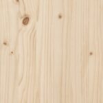Boîte de rangement de jardin 115x49x60 cm Bois massif de pin – Image 7