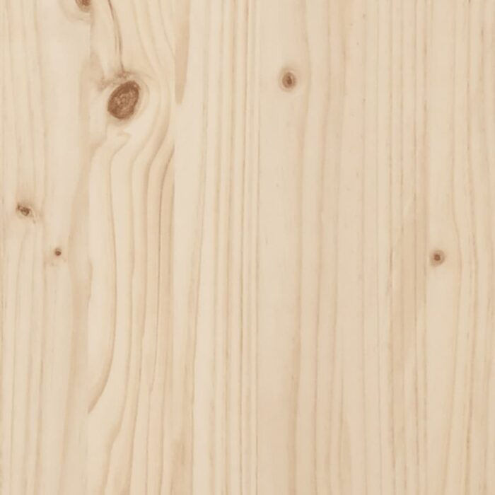 Boîte de rangement de jardin 115x49x60 cm Bois massif de pin – Image 7