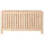 Boîte de rangement de jardin 121x55x64 cm Bois massif de pin – Image 4