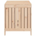 Boîte de rangement de jardin 121x55x64 cm Bois massif de pin – Image 5