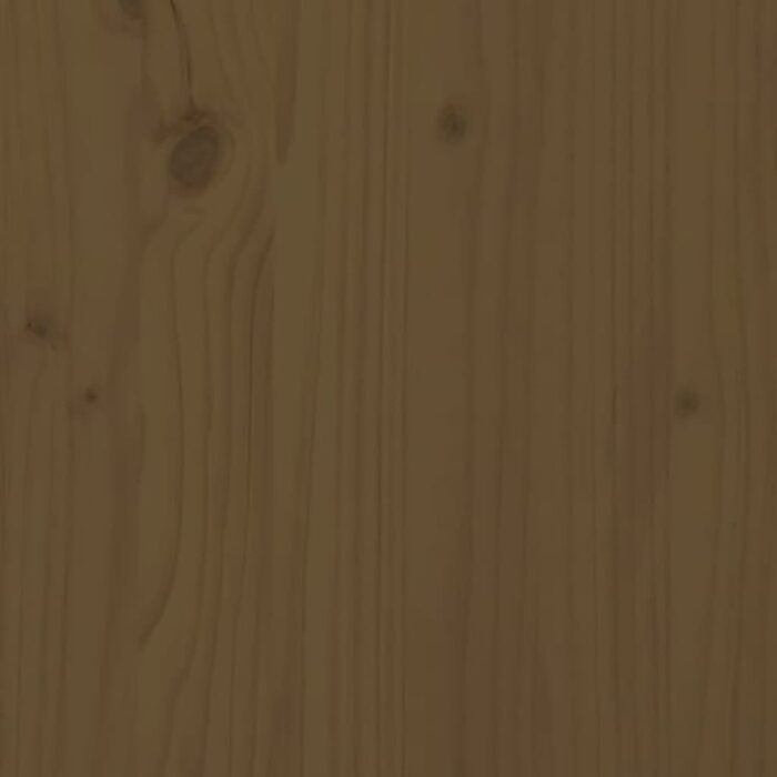Boîte de rangement de jardin Marron miel 121x55x64 cm Bois pin – Image 7