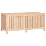 Boîte de rangement de jardin 147x68x64 cm Bois massif de pin – Image 3