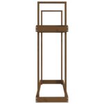 Support bois de chauffage Marron miel 110x35x108,5 cm Bois pin – Image 4