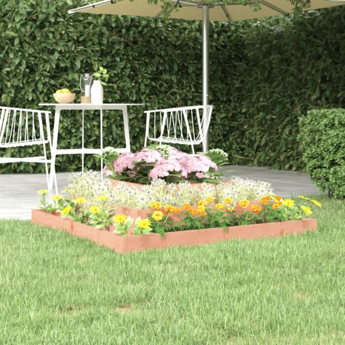 Jardinière 110x110x27 cm Bois de douglas massif – Image 1