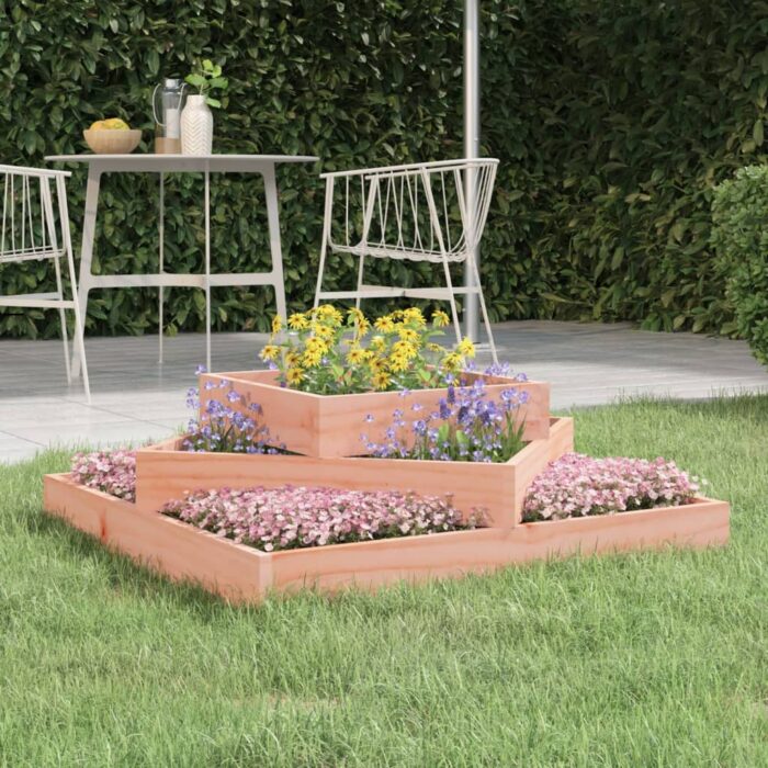 Jardinière 83x83x27 cm Bois de douglas massif – Image 1