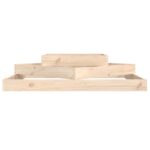 Jardinière 112x112x27 cm Bois massif de pin – Image 2