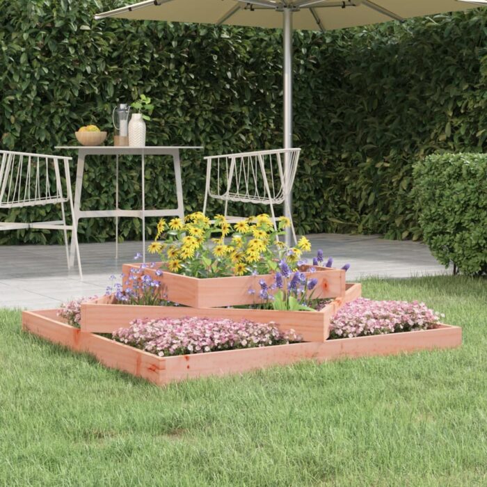 Jardinière 112x112x27 cm Bois de douglas massif – Image 1