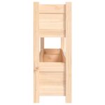 Jardinière 112x25x66 cm Bois massif de pin – Image 4