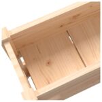 Jardinière 112x25x66 cm Bois massif de pin – Image 5
