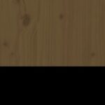 Jardinière Marron miel 77x25x66 cm Bois massif de pin – Image 6