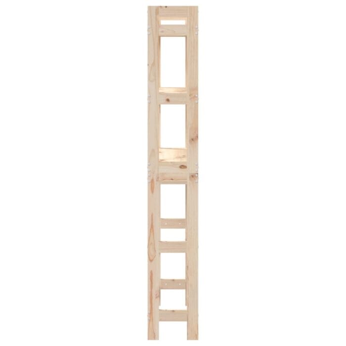 Étagère de toilette 63x26x171 cm Bois de pin massif – Image 5